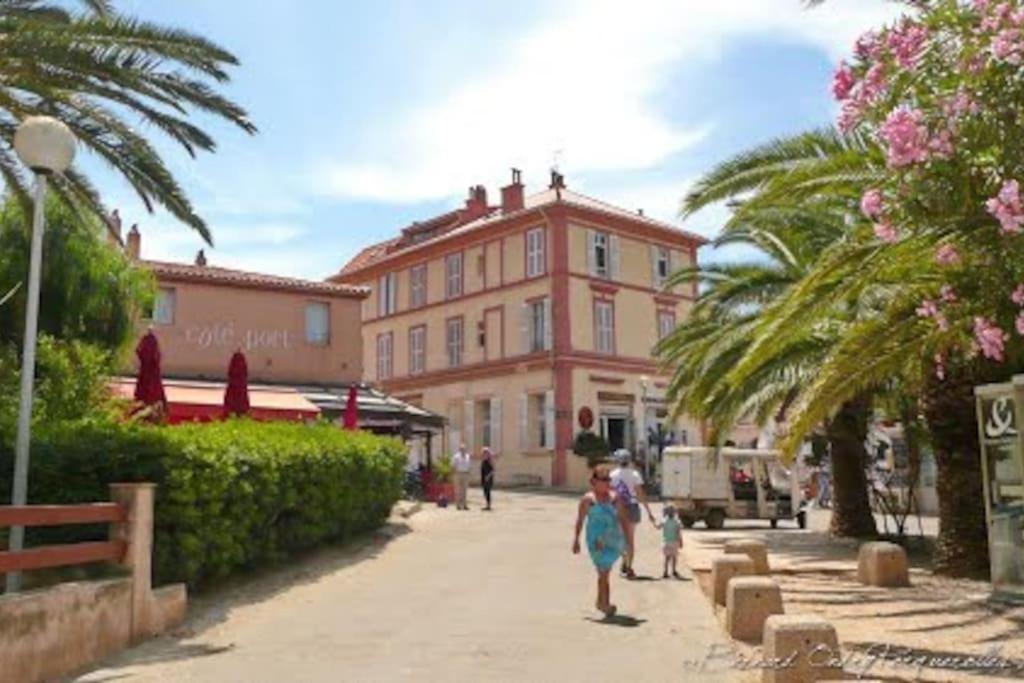 Ile De Porquerolles : T3 Climatise Vue Mer Eksteriør bilde
